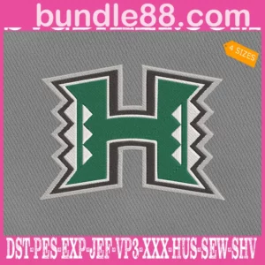 Hawaii Rainbow Warriors Embroidery Machine