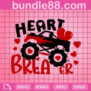 Heart Breaker Valentines Svg