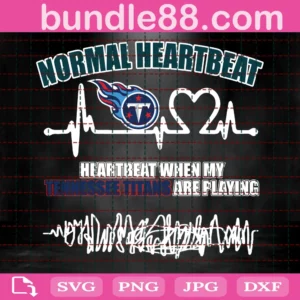 Heartbeat When My Snoopy Tennessee Titans Are Playing