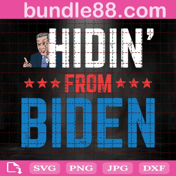 Free Hiding From Biden Svg Free