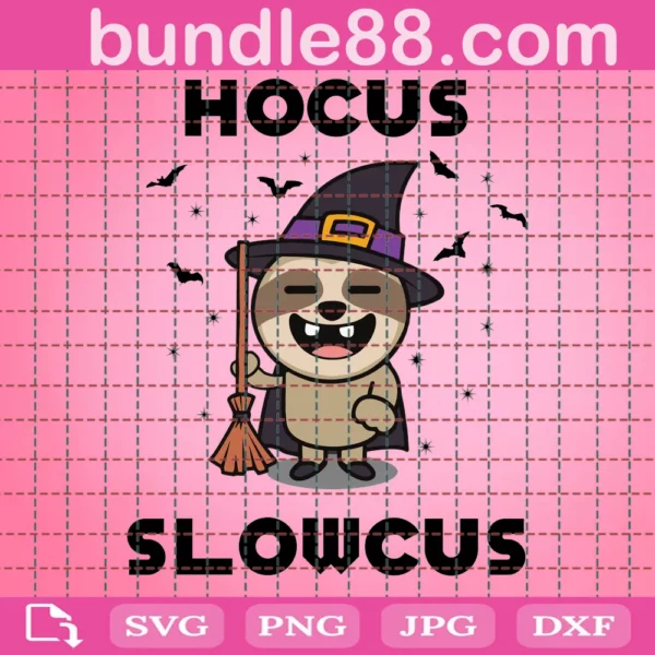 Hocus Slowcus Svg