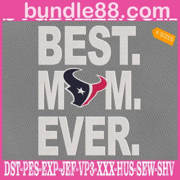 Houston Texans Embroidery Files