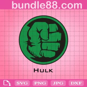 Hulk Logo Svg, The Incredible Hulk Svg