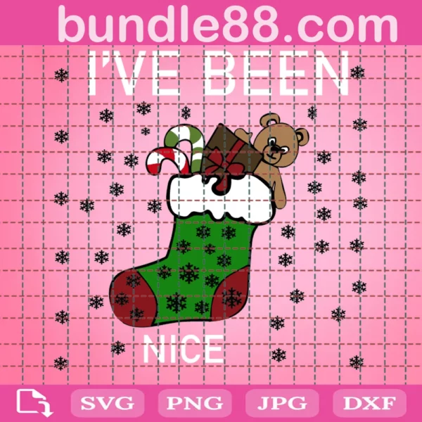 I Have Been Nice Christmas Svg