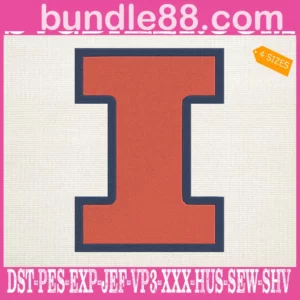 Illinois Fighting Illini Embroidery Machine