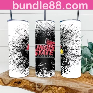 Illinois State Redbirds 20oz Skinny Tumbler