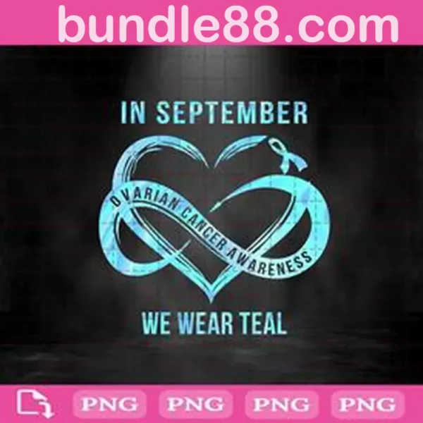 In September We Wear Teal Png