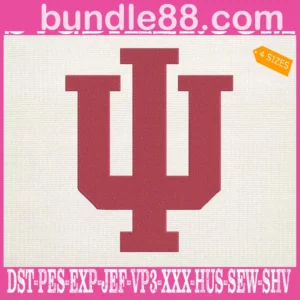 Indiana Hoosiers Embroidery Machine