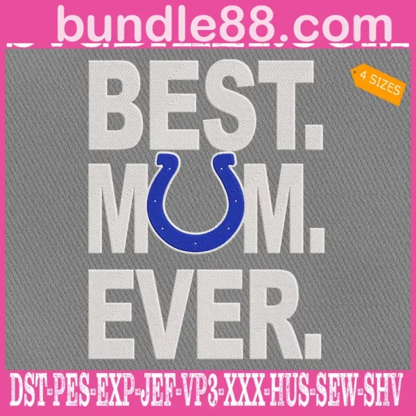 Indianapolis Colts Embroidery Files