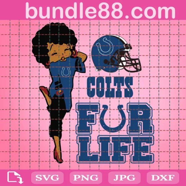 Indianapolis Colts For Life Svg