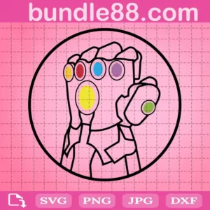 Infinity Gauntlet Svg