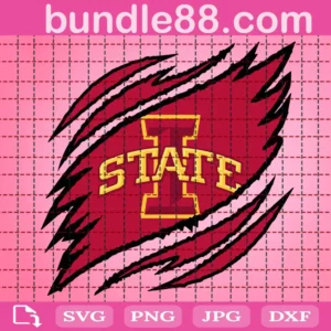 Iowa State Cyclones Claws Svg