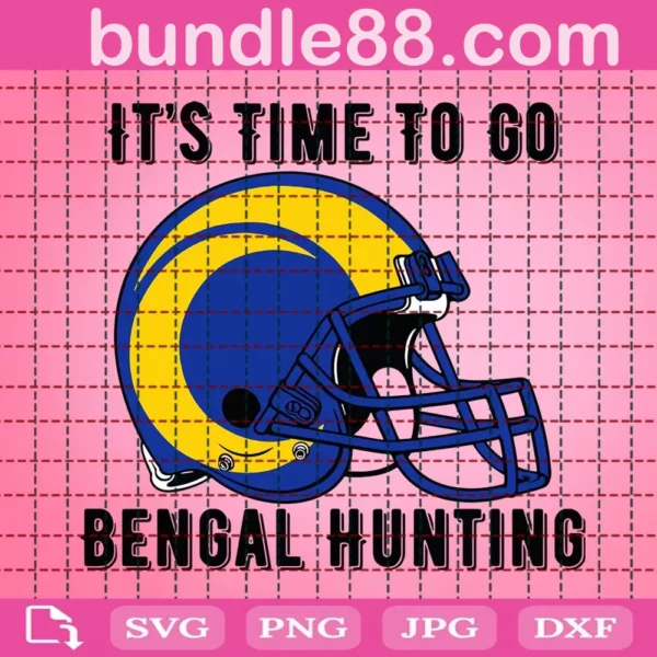 It'S Time To Go Bengal Hunting Svg