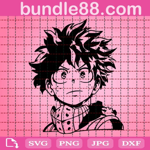 Izuku Midoriya Svg