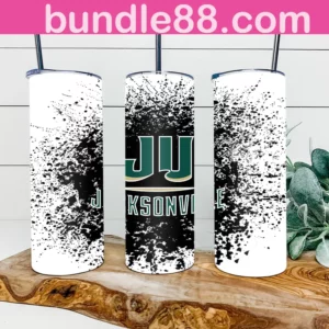 Jacksonville Dolphins 20oz Skinny Tumbler