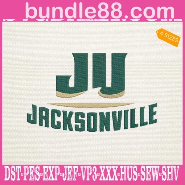 Jacksonville Dolphins Embroidery Machine