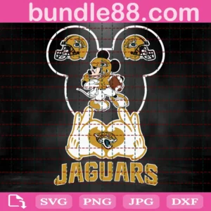 Jacksonville Jaguars Football Mouse Clipart