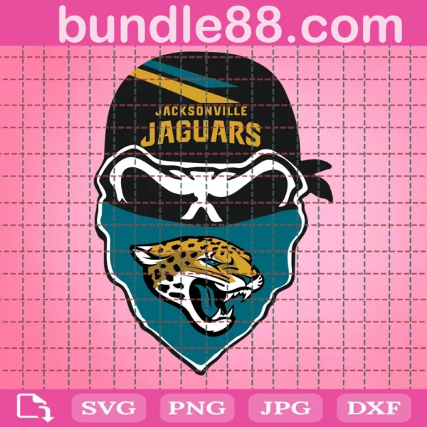 Jacksonville Jaguars Skull Football Files