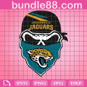 Jacksonville Jaguars Skull Football Svg Files