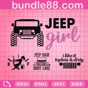 Jeep Svg Bundle, Jeep Girl Svg