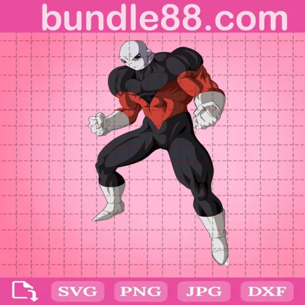 Jiren Svg, Anime Svg