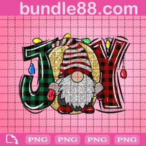 Joy Christmas Gnomes Png