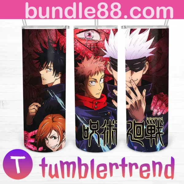 Jujutsu Kaisen Characters 20oz Tumbler