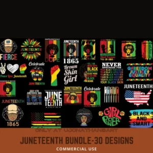 Juneteenth Bundle 30 Designs