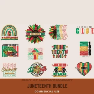 Juneteenth Bundle - Black Queen PNG