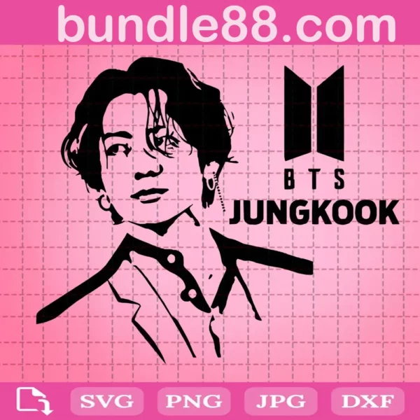 Jungkook Svg, Bts Jungkook Svg