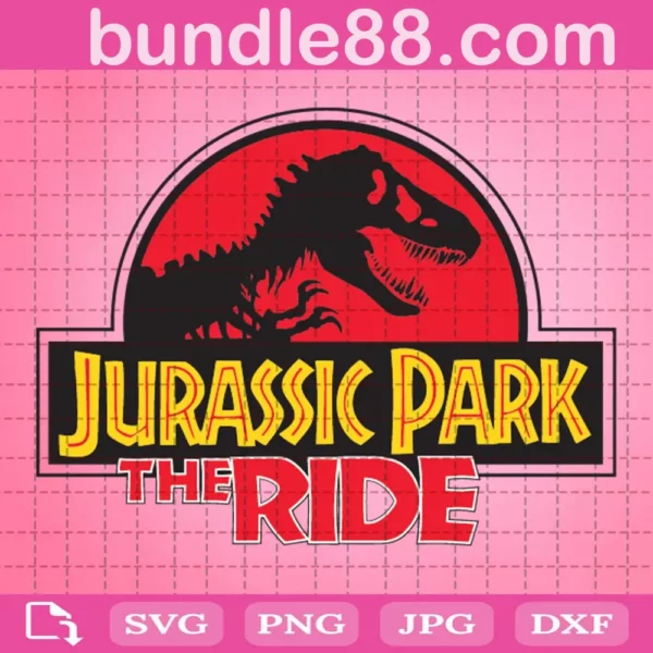 Jurassic Park The Ride Svg