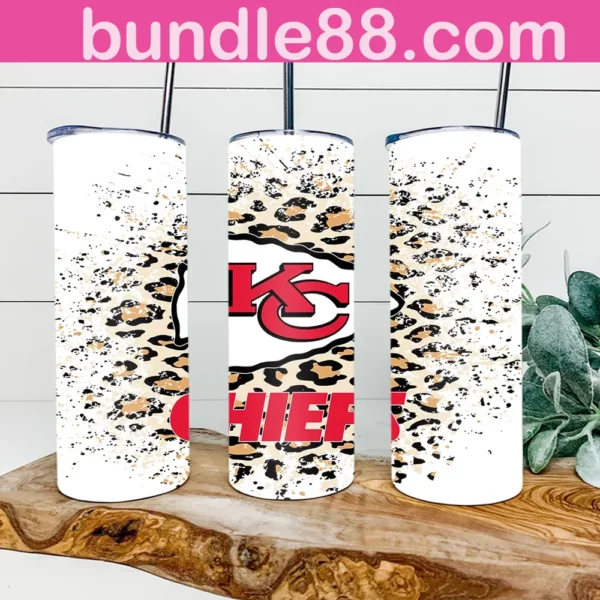 Kansas City Chiefs 20oz Skinny Tumbler