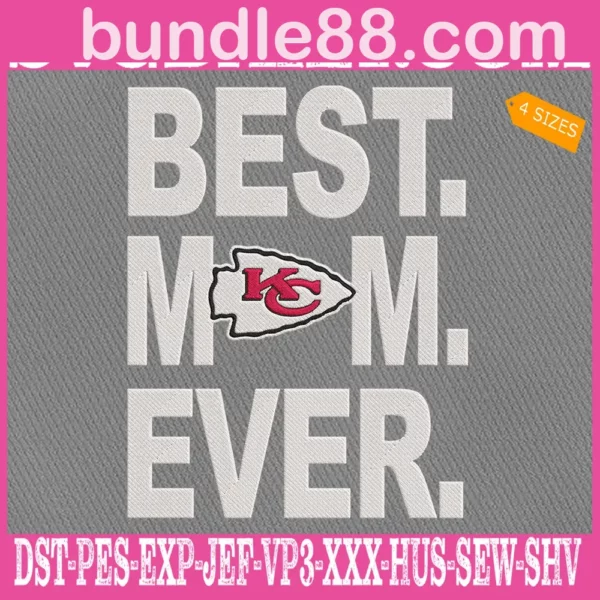 Kansas City Chiefs Embroidery Files