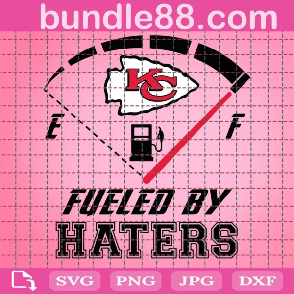 Kansas City Chiefs Fueled By Haters Svg