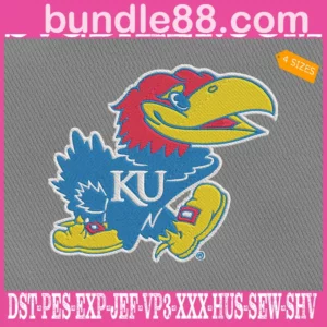 Kansas Jayhawks Embroidery Machine