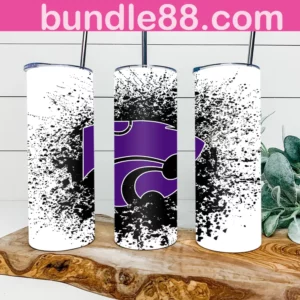 Kansas State Wildcats Football 20oz Skinny Tumbler