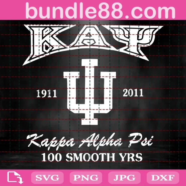 Kappa Alpha Psi 100 Smooth Yrs Svg