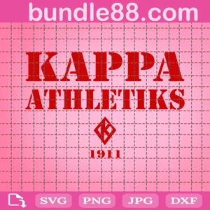 Kappa Alpha Psi Athletiks 1911 Svg