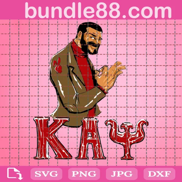 Kappa Alpha Psi Man Svg