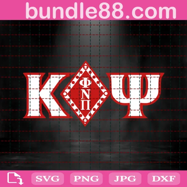 Kappa Alpha Psi Sorority Svg