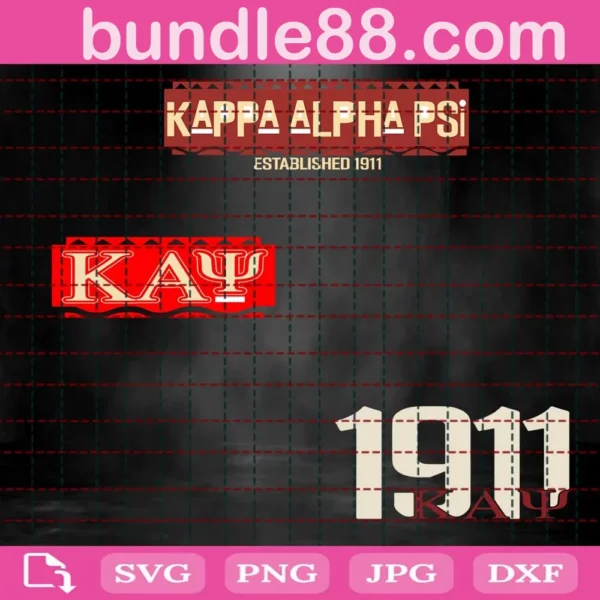 Kappa Alpha Psi Svg Bundle