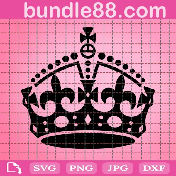 Keep Calm Crown Svg