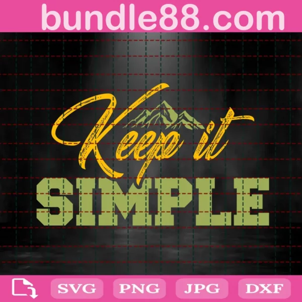 Keep It Simple Svg