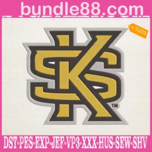 Kennesaw State Owls Embroidery Machine