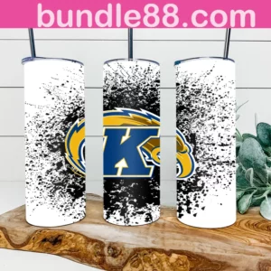 Kent State Golden Flashes 20oz Skinny Tumbler