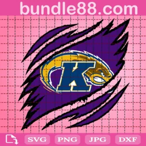 Kent State Golden Flashes Claws Svg