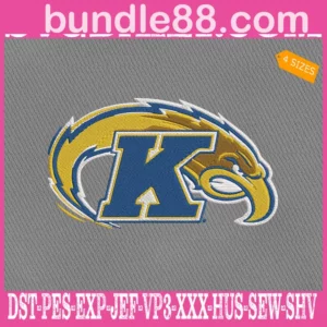 Kent State Golden Flashes Embroidery Machine