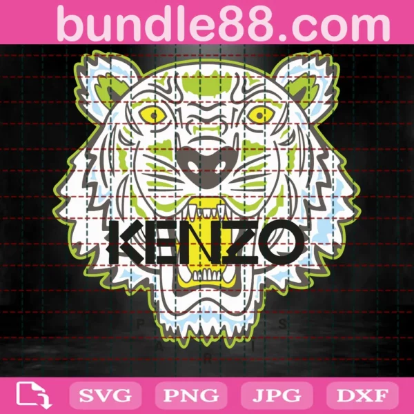 Kenzo Paris Lion Svg