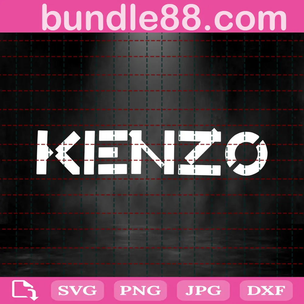Kenzo SVG, Kenzo logo SVG PNG DXF EPS Cricut Files April 2023
