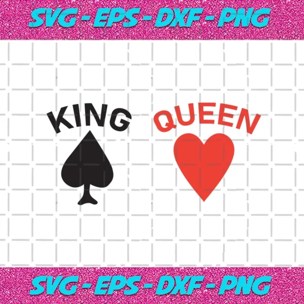 King And Queen Svg